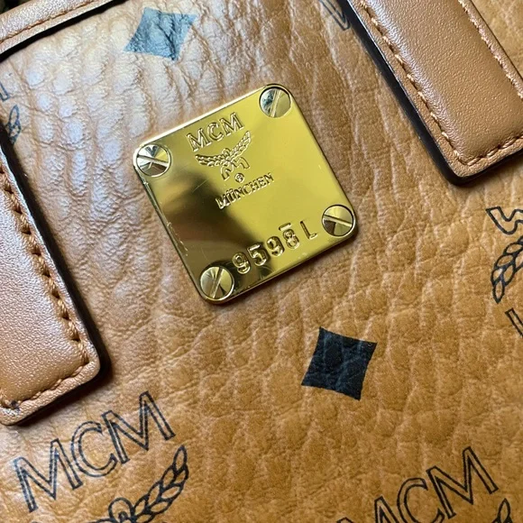 MCM Cognac Crossbody Bag - Picture 12 of 12